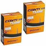 Continental Unisex 181941 Schlauch-Packungen, Schwarz, 700 x 32-47c