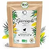ORIGEENS BIO Kaffeebohnen 1kg | Biologische Arabica Kaffee Ganze Bohnen | Single Origin Nicaragua Gioconda | Säurearm | Traditionelle Röstung