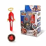 INFINITY NADO Kreisel für Kinder Metall Spielzeug Jungen Deluxe Fiery Dragon, Metallkreisel für Jungen und Mädchen im Alter von 5, 6, 7, 8, 9, 10, 11 und 12 Jahren, Red