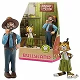 Bullyland 46005 - Spielfiguren Set Pettersson und Findus, detailgetreu, ideal als kleines Geschenk für Kinder ab 3 Jahren