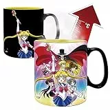 ABYstyle Sailor Moon - Groupe - Mug thermoréactif 460ml, Mehrfarbig, 185115