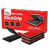 Klick Berlin Ultra Power Klett | 8 Stück - 50 x 25 mm | selbstklebendes Klettband extra starker Klettverschluss - wetterfest - Klebeband für innen- und außen
