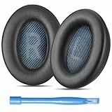 Ersatz-Ohrpolster für Bose SoundLink Around-Ear 2 Kopfhörer - Mit 'L und R' Schriftzug und der richtigen Farbe und Form Scrims (SLAE2, Schwarz)