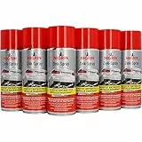 NIGRIN Zinkspray, 6 x 400 ml, erneuert die Rostschutz-Beschichtung nach der Metall-Bearbeitung, langanhaltender Rostschutz, schnell trocknend, Silbergrau
