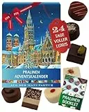 Hallingers Genuss Manufaktur Pralinen Adventskalender 2025 – 24 handgemachte Premium Pralinen ohne Alkohol – Genusskalender aus der Manufaktur – Edle Geschenkidee für die ganze Familie|Made in Bayern