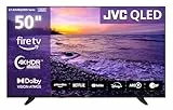 JVC LT-50VRQ3555 Fernseher 50 Zoll Fire TV 4K QLED Smart TV mit Dolby Vision HDR, Dolby Atmos, Alexa Sprachsteuerung, Apple AirPlay und Triple Tuner, UHD Fernseher (2026)