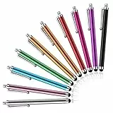 VOCIBO® Stylus Pen 10 Stück, Touchscreen Stift, Tablet Stift, Tablet Handy Touchpen für iPad mini Pro Smartphones Huawei Samsung Galaxy, 10 Farben