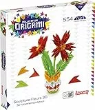 Lansay Mille et Un Origami – Skulptur Blumen 3D – Basteln – ab 8 Jahren