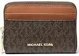 Michael Kors 32T4GJ6Z5B-252 SM ZA COIN CARD CASE Women BRN/ACORN Size One Size