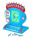 Lexibook, Elektronisches Galgenmännchen, Brettspiel für Kinder und Familien, Buchstabieren und Vokabeln, Licht- und Soundeffekte, 2 Spieler, Blau/Rot, JG800