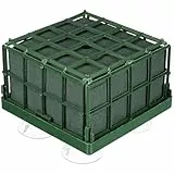 SUPVOX Hochzeitsauto Dekoration BlumengüRtel Mit Saugnapf Blumenhalter FüR Auto Steckschwamm FüR Blumen Hochzeitsdeko Auto ZubehöR 12X12X9Cm