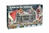 Italeri 6195S 1:72 Battle-Set 1945 Fall of The Reichs, Modellbau, Bausatz, Standmodellbau, Basteln, Hobby, Kleben, Plastikbausatz, detailgetreu, Red