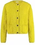GERRY WEBER Damen 935049-44711-40220 Strickjacke, Mustard, 38