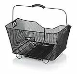 XLC Unisex – Erwachsene BA-B04 Korb Carry More, Schwarz, 324x215x415