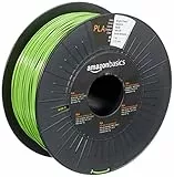 Amazon Basics 3D-Drucker-Filament aus PLA-Kunststoff, 1.75 mm, Knallgrün, 1-kg-Spule