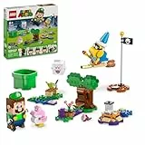 LEGO Super Mario Abenteuer mit dem interaktiven Luigi, Nintendo Geschenk für Jungen, Mädchen und Gamer ab 6 Jahren, Abenteuer-Spielset für Kinder mit rosa Baby Yoshi 71440