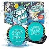 Activ Life Skip Ball Seesternblau – Wasserhüpfball 2er-Set für Kinder & Erwachsene – Outdoor Strandspielzeug & Poolspiele – Sommergeschenk für Jungen, Mädchen & Familien
