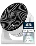 Pro Breeze AirFlo Mini Tischventilator – Leiser Turbo Ventilator mit 3 Stufen, 90° Neigung und kraftvollem Luftstrom bis 4,2 m/s, kompakt für Schreibtisch, Schlafzimmer & Büro