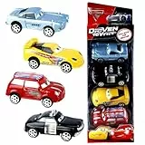 Luclay Car Spielzeug 4 Stück B, Spielzeug Automodell, Kinderspielzeug - Gestaltete Autos für Jungs, Sammler und Spielzeugliebhaber - Geschenke für Geburtstagsfeiern, Kindertage, Easter