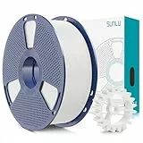 SUNLU PLA+2.0 Filament 1.75mm, Upgrade PLA Plus 3D Drucker Filament, Stärker und robuster, High Speed PLA+ Filament, Maßgenauigkeit +/-0,02mm, 1KG 3D Druck PLA+ Filament, Weiß