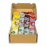 Genusslebenbox mit 4 verschiedenen Quickmilk Trinkröhrchen a 5 Stück, 100x Trinkröhrchen in der Vorratspackung
