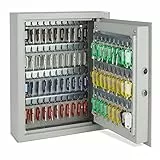 VonHaus Schlüsseltresor zur Wandmontage – Digitaler Schlüsselkasten mit Solenoid Schloss und Kapazität für 71 Schlüssel – Schlüsselsafe mit Tastaturschloss und Lichtanzeigen