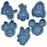 Cuticuter Disney Keksausstecher, blau, 8 x 7 x 1,5 cm