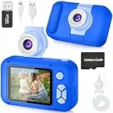 ARNSSIEN Digitalkamera für 3-12 Jahre alte Jungen/Mädchen mit 180° Flip-Objektiv, 2,4' Kinder Selfie Digitalkamera für Kleinkinder mit Video, Weihnachten Geburtstag Festival Geschenke für Kinder,X101