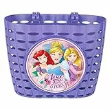Disney Mädchen Princess Fahrradkorb, Mehrfarbig, Maße B/T/H: ca. 20 x 14 14cm EU