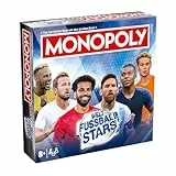 Winning Moves Monopoly Weltfussball Stars Edition - Monopoly Spiel für Fans - Familienspiele Strategie Brettspiele Weltfussball Stars - 2+ Spieler ab 8+ Jahren - Deutsch