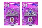 Simba 105560037 - Steffi Love Girls Tiara Set, 2-Fach Sortiert, es Wird nur EIN Artikel geliefert, mit Leuchtfunktion, ab 5 Jahre