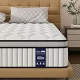 BedStory Matratze 160x200cm,Taschenfederkernmatratze Höhe 26cm,Orthopädische Matratze mit Komfortschaum H3&H4 Härtegrad,Federkernmatratze für Erwachsene Öko-Tex Zertifiziert & CertiPUR Zertifiziert