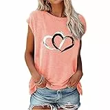 MICKURY Shop unantastbar spaghettiträger top Party Outfit Damen Sexy Lakers Pullover roll-top Rucksack Langarm Shirt Herren bw Coat t-Shirt weiß Tanktop+Training+Herren kidear unterhemden(S,A2-Rosa)