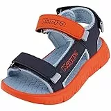 Kappa Unisex Cane mf k Sandalen, Orange/Navy, 30 EU