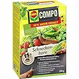 COMPO Schneckenkorn - 550g - regenfestes Streugranulat gegen Nacktschnecken, für den ökologischen Landbau geeignet