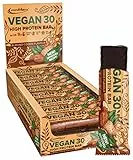 IronMaxx Vegan 30 Proteinriegel - Almond Cookie Flavour 24 x 35g | Veganer High Protein Eiweißriegel zuckerarm, sojafrei und palmölfrei
