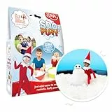 Zimpli Kids Elf on The Shelf SnoPlay, Magically Turns Water into Artificial Fake Instant Snow, Children's Outdoor and Indoor Toy,Stocking Filler for Children