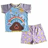 Hey Duggee Kurzer Schlafanzug für Mädchen, Größen 12 Monate bis 4 Jahre, mehrfarbig, 74 (12 - 18 Monate)