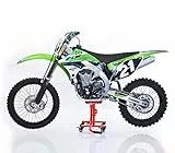 ConStands MX Ständer Mover Rangierhilfe Kompatibel mit Motocross, Supermoto, Enduro, Trial orange