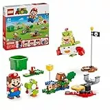 LEGO Super Mario Abenteuer mit dem interaktiven Mario, Set mit Junior-Clown-Kutsche, Spielzeug-Yoshi, Nintendo Geschenk für Jungen, Mädchen und Gamer ab 6 Jahren 71439