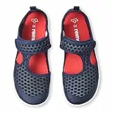 Reima - Rantaan Barfuß Sandalen für Kinder - Leichte, atmungsaktive Kinder Sandalen mit flexibler Sohle, viel Platz für die Zehen, Klettverschluss, herausnehmbare Einlegesohlen - Navy, 031