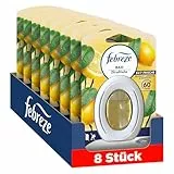 Febreze Zitrusfrische Bad Lufterfrischer 8x, kontinuierliche Geruchsbekämpfung und -verhinderung