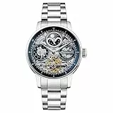 Ingersoll The Jazz Automatik Herren Armbanduhr aus Edelstahl in der Farbe Silber-Blau 42mm, Wasserdichtigkeit: 5Bar, I07707