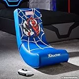 X Rocker Disney Marvel Spider-Man Floor Rocker | Gaming & Relax Bodensessel für Kinder