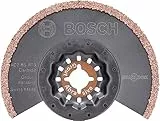 Bosch Accessories Karbid Segmentsägeblatt Mörtel und Fliesenkleber für Multifunktionswerkzeuge Starlock (ACZ 85 RT3)