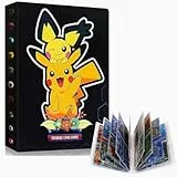 Sammelalbum für Pokemon Karten, Sammelkarten Album, Karten Album mit 30 Seiten, 240 Karten Kapazität