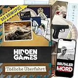 Hidden Games Tatort – Tödliche Überfahrt – Krimispiele für Erwachsene – spannendes Detektivspiel – Krimi Escape Games – Escape Room Spiel für Zuhause – Tatortspiel
