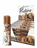 IronMaxx Proteino Proteinriegel 12x30g - Chocolate Salted Caramel | High Protein Bar mit cremiger Füllung auf Waffelbasis | Zuckerreduziert glutenfrei palmölfrei Fitness Snack