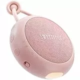Sweety Fox Weißes Rauschen Maschine - Rosa - Einschlafhilfe für Babys, Wiegenlied, Nachtlicht, 15 Klänge, USB Aufladbar