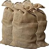 GardenMate 6x Jutesack Premium 135 cm x 65 cm aus 340gsm Jute